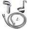 Toilet Cleaning Spray Nozzle With A Hose And Toilet Flushing Head Socket Partner