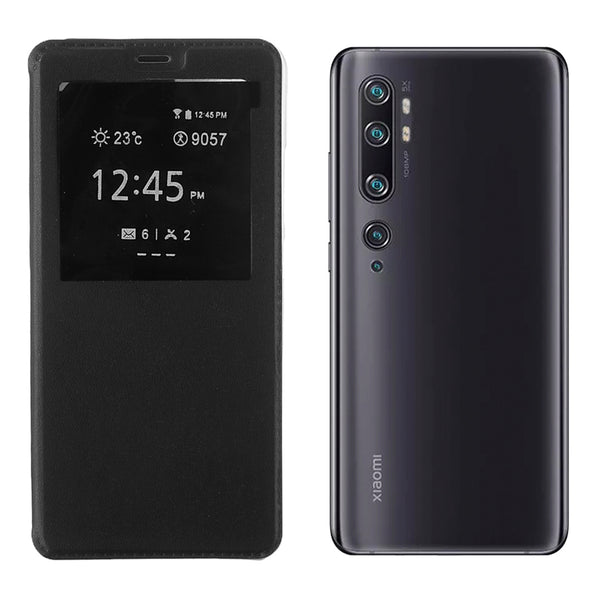 Bakeey Luxury Flip with View Window PU Leather Full Body Protective Case for Xiaomi Mi Note 10 / Xiaomi Mi Note 10 Pro / Xiaomi Mi CC9 Pro