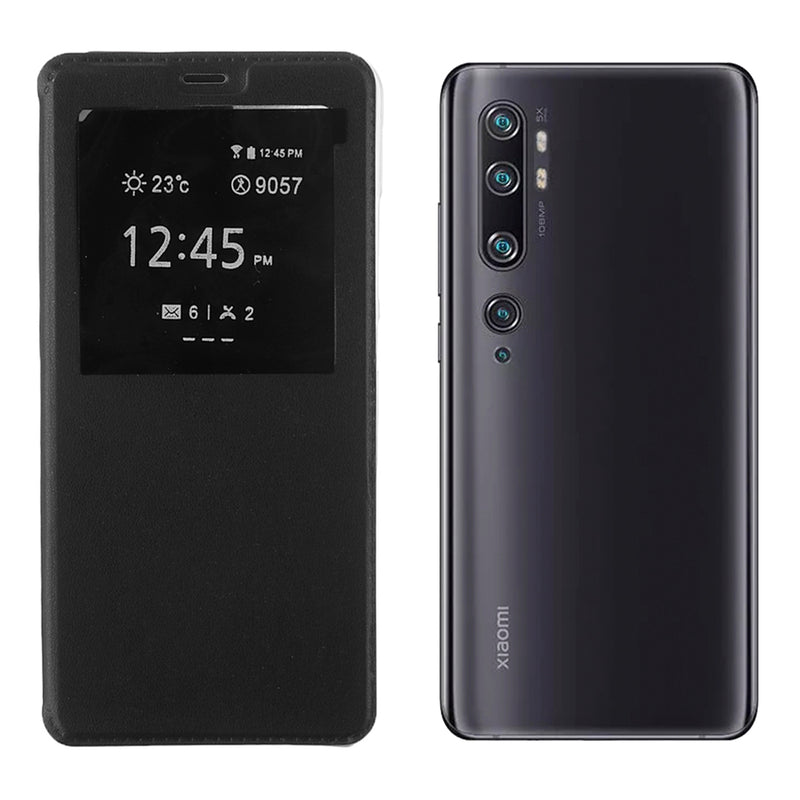 Bakeey Luxury Flip with View Window PU Leather Full Body Protective Case for Xiaomi Mi Note 10 / Xiaomi Mi Note 10 Pro / Xiaomi Mi CC9 Pro