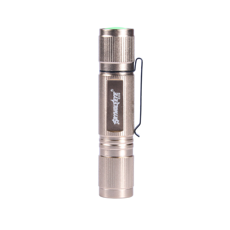 SKYWOLFEYE 6509 100LM Flashlight AA Battery LED Work Light Camping Hunting Emergency Lamp