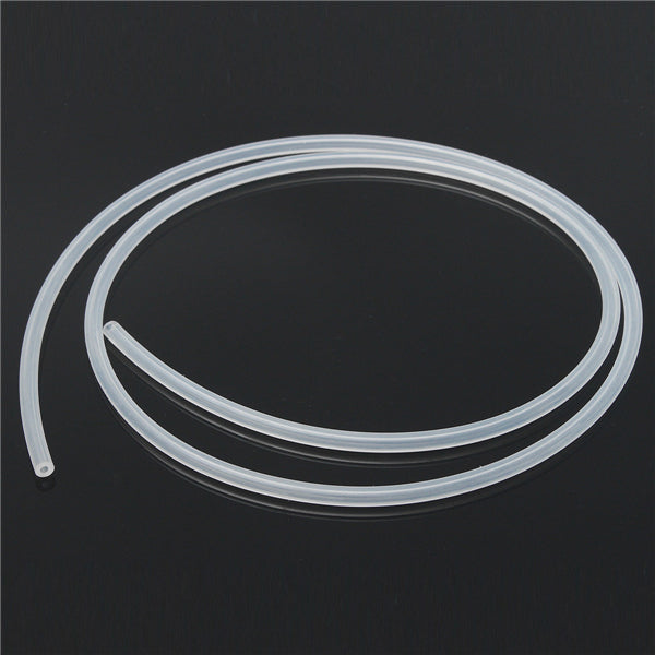 1M 2mm Odorless Transparent Silicone Hose Food Temperature-Resistant Tube