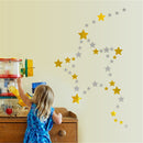 Removable Vinyl Stars Wall Sticker Window Sticker Home Nursery Room Kids Shop Art Decor