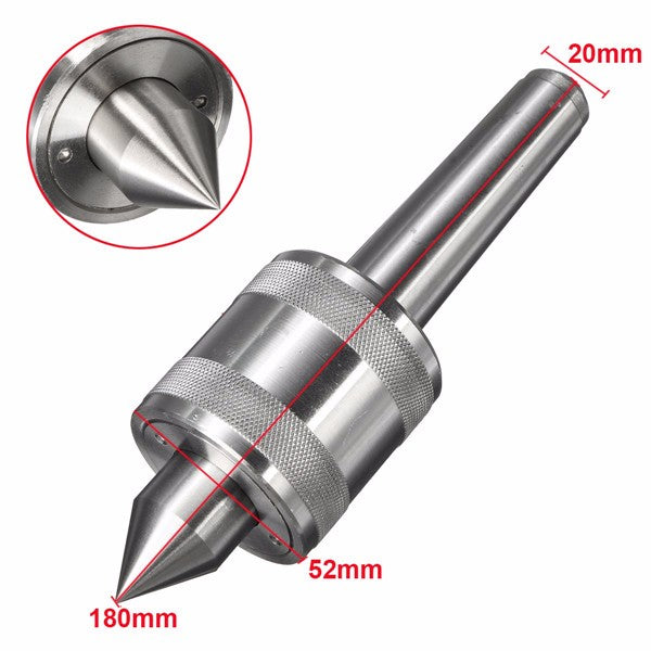 3MT Lathe Live Center Morse Taper Triple Beall Bearing Design MT3 Live Center