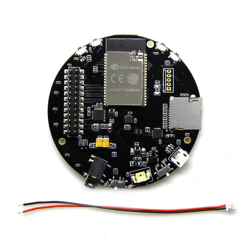 LILYGO TTGO T-audio V1.0 ESP32-WROVER SD Card Slot bluetooth WIFI Module MPU9250 WM8978 12Bits WS2812B