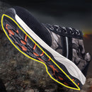 TENGOO Men Ultralight Safety Shoes Steel Toe Work Shoes Slip Resistant Breathable Hiking Climbing Running Shoes