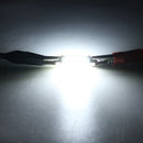 2pcs 44mm 2.6W 2835 24SMD White Festoon LED Interior Dome Light License Plate Bulb
