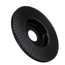Drillpro Black 100x16/110x22mm Plane Wood Carving Disc Tungsten Carbide Shaping Disc Angle Grinding Wheel Sanding Carving Rotary Tool Abrasive Disc for Angle Grinder