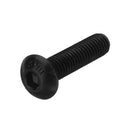 Suleve M5CH8 50Pcs M5 10.9 Grade Carbon Steel Hex Socket Cap Head Screw 6-40mm Optional Length