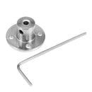 3mm Flange Coupling Steel Rigid Flange Plate Shaft Connector Optical Axis Support Fixed Seat