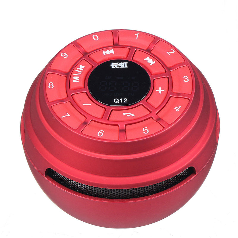 Portable Mini Wireless bluetooth Speaker TF Card FM Radio Handsfree Music Speaker with Mic