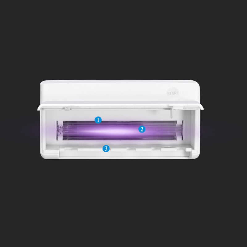 USB Plug-in Wall Toothbrush Sterilizer UV Sterilizer Toothbrush Holder