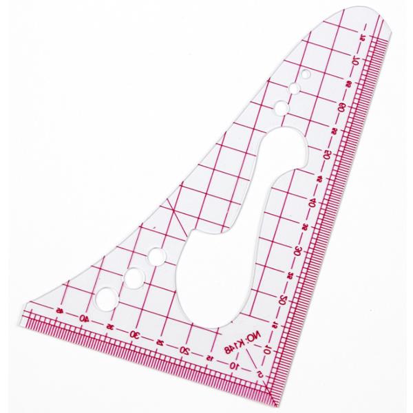 Multi-function Proportional Triangle Ruler For Clothing Plate Making