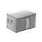 Large Foldable Non-woven Clothes Quilt Blanket Zipper Storage Bag Organizer Box