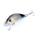 ZANLURE 5PCS 5CM 3.8G Fishing Lures Wobblers Painting Series Fishing Topwater Artificial Hard Baits