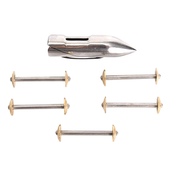 5Pcs Bobbin and 1 VS Shuttle Bobbin Case For Singer 27,28,127,128 Treadle