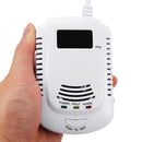 Digital Gas Leak Detector Propane Butane Methane Natural Gas Safe Alarm Sensor