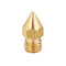 5PCS 1.75mm/0.1mm Copper Thread Extruder Nozzle For 3D Printer