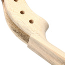 Hand Carved Maple Wood Violin Neck for 4/4 Full Size Violin Parts