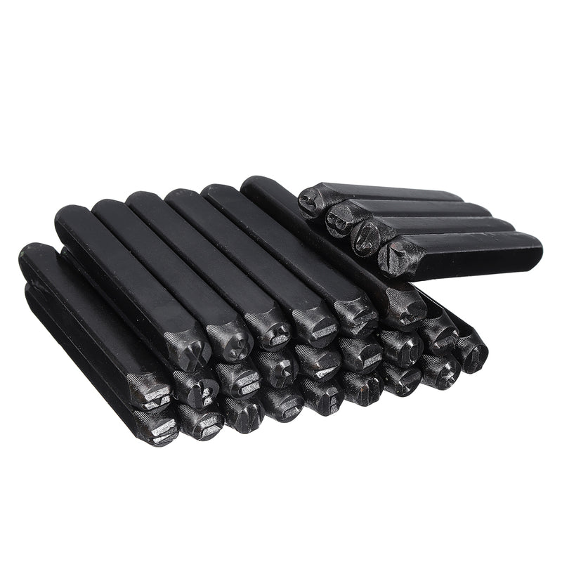 High Quality Durable Zinc Alloy 3mm 6mm 8mm Letter Digit Sets Punch Leather Craft Tools Kit