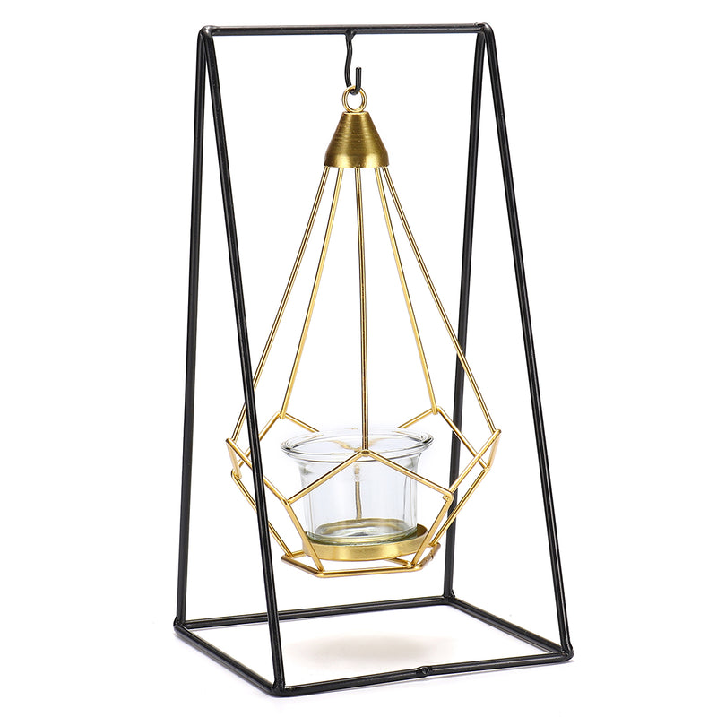 Creative Nordic Style Light Luxury Candle Holder Table Romantic Wedding Candlelight Dinner Props European Decorations