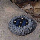 4pcs Solar Powered Automatic Light Outdoor Garden Security Floor Lawn Path Lamp