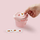 Kalar 2/4Pcs Set Baby Infant Food Container Silicone Glass Tableware Lunch Fruit Storage Box from xiaomi youpin