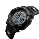 SKMEI 1266 Children Watch Outdoor Sport Fashion Multifunction Chronograph Waterproof Digital Watch
