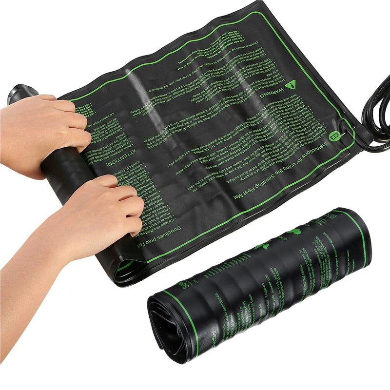 AC220V Propagation Seedling Heat Mat Seeds Plant Pad Germination Reptile Med 50cm x 25cm