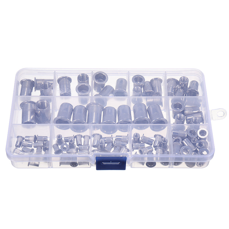 93Pcs Stainless Steel Rivet Nut Rivnut Insert Nutsert KIT M3 M4 M5 M6 M8 M10