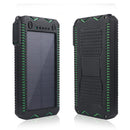 Bakeey 12000mAh LED Flashlight Solar Waterproof  Fast Charging DIY Power Bank Case For iPhone XS 11 Pro Huawei P30 Pro Mate 30 5G Xiaomi 9Pro Redmi K30 S10+ Note10 5G