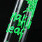 3 in 1 Glass Glass Joint Pipes Tool Set Glass Adapter 38cm Height