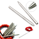 IPRee 3MM 550 Paracord Fid Lacing Stitching Weaving Needle Stainless Steel Works For Laces Strings
