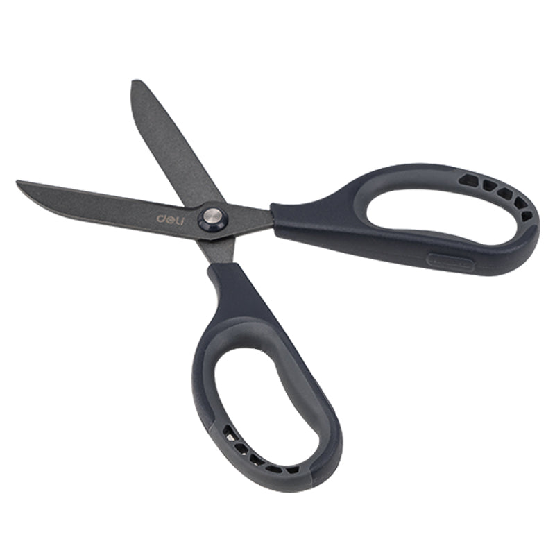 XIAOMI Ecosystem Deli Teflons Arc Scissors Coating Anti-adhesive Hand Craft Stainless Steel Office Cutting Tools Cutter 77753/77754
