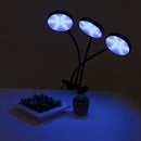 45W 78LED Three Head Red & Blue USB Powered Timing Dimmable Grow Light with Clip DC5V