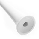 2Pcs ToothBrush Head White & Black for Loskii PA-213 Ultrasonic Vibration Electric Toothbrush