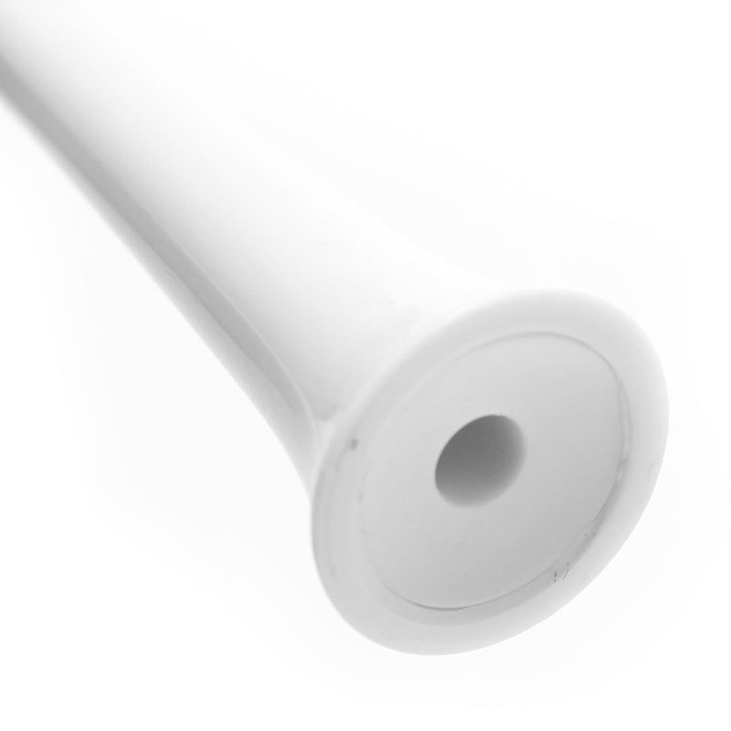 2Pcs ToothBrush Head White & Black for Loskii PA-213 Ultrasonic Vibration Electric Toothbrush