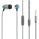 JOWAY HP26 In-ear 10mm Dynamic Wired Control Heavy Bass Braided Wire Headphone