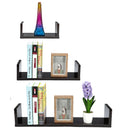 60X15cm High Gloss U-shaped Wall Shelf Bracket Floating Shelves Home Decorative Cube