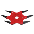 Upgrade 6 Blades Steel Trimmer Head Razors 65Mn Grass Weed Cutter for Lawn Mower