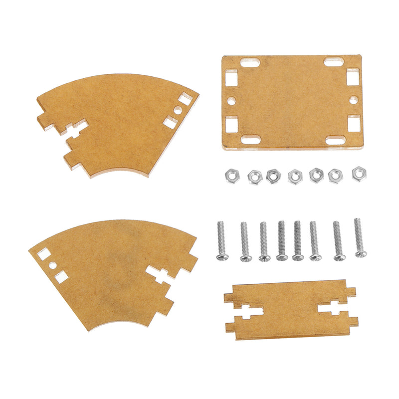 Geekcreit 7Pin 0.96 Inch OLED Display + Transparent Shell Acrylic Case 12864 SSD1306 SPI IIC Serial LCD Screen Module