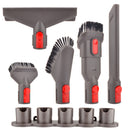 Vacuum Cleaner Brush Head Set for For Dyson V7 V8 V10 Storage Rack Cleaning Brush
