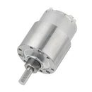 Machifit DC 12V Gear Motor 33/100/190RPM 37MM 500 Geared Motor