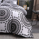 3 PCS Bedding Sets Bohemian National Style Quilt Cover Pillowcase For Queen Size