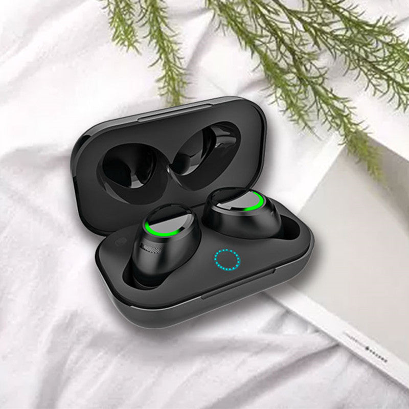 [True Wireless] Soaiy T1 bluetooth Earphone Deep Bass Stereo Sound IPX5 Waterproof Sport With Mic