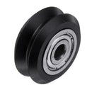 Flat / V Type Plastic/Stainless Steel Pulley Concave Idler Gear With Bearing for 3D Printer