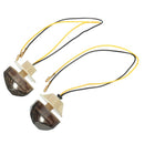 Motorcycle Smoke Flush Mount 15LED Turn Signal Light Blinker For Yamaha Honda