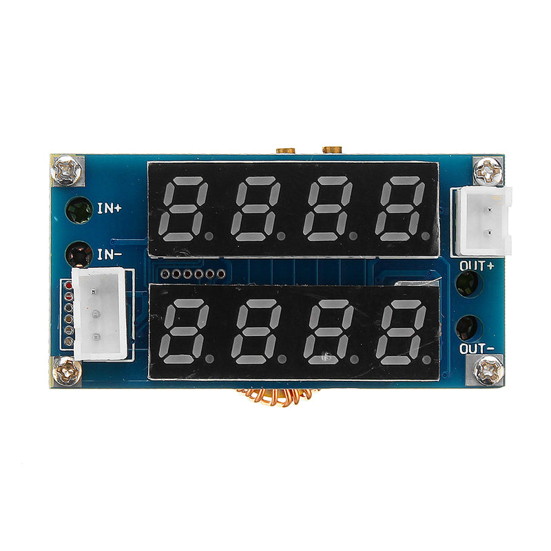 5A CC CV Step Down Digital Adjustable Receiver Charge Module With LED Display Blue/Red