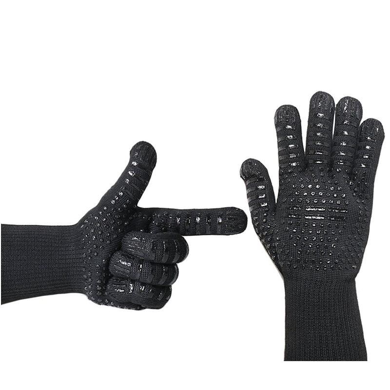Silicone Extreme 500 Heat Resistant Glove Cooking Oven Hot Mitt BBQ Grilling Glove