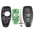 3 Buttons Remote Key Fob 433MHz Replacement for Ford B-Max C-Max