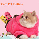 HOOPET Coral Fleece Pet Dog Cat Coat Jumpsuit Warm Comfortable Pet T Shirt